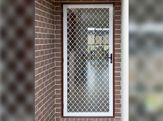 Diamond Grille Security Doors